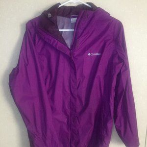 Purple Columbia Windbreaker